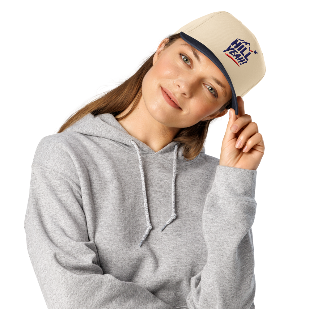 Hill Yeah! Hill AFB Mid-Profile Baseball Cap – Utah Air Force Patriotic Hat