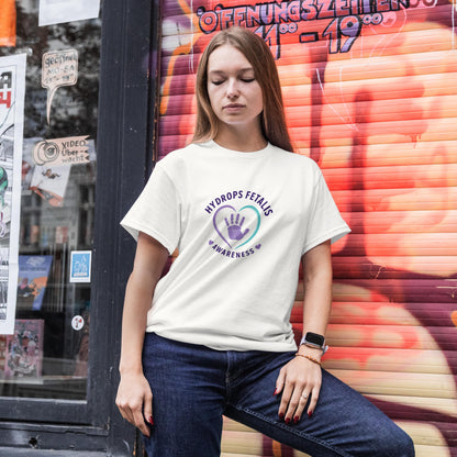 Hydrops Fetalis Awareness T-Shirt – Baby Loss Support NICU Warrior Tee