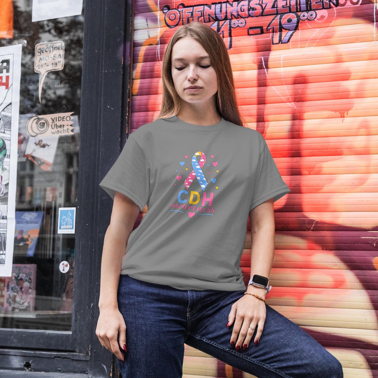 CDH Awareness T-Shirt – Congenital Diaphragmatic Hernia Support Warrior Tee