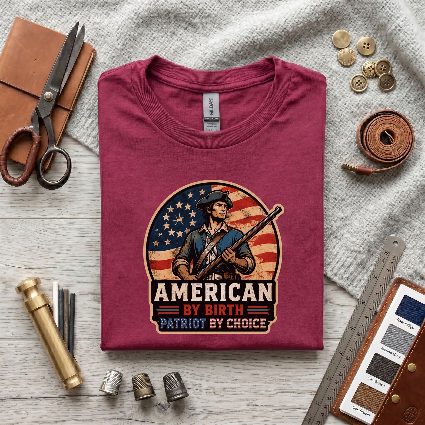 Liberty and Freedom Patriotic T-Shirt – Statue of Liberty Americana USA Pride Tee