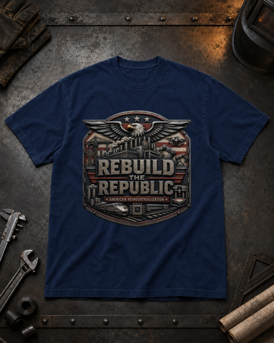 Rebuild the Republic Tee – American Reindustrialization