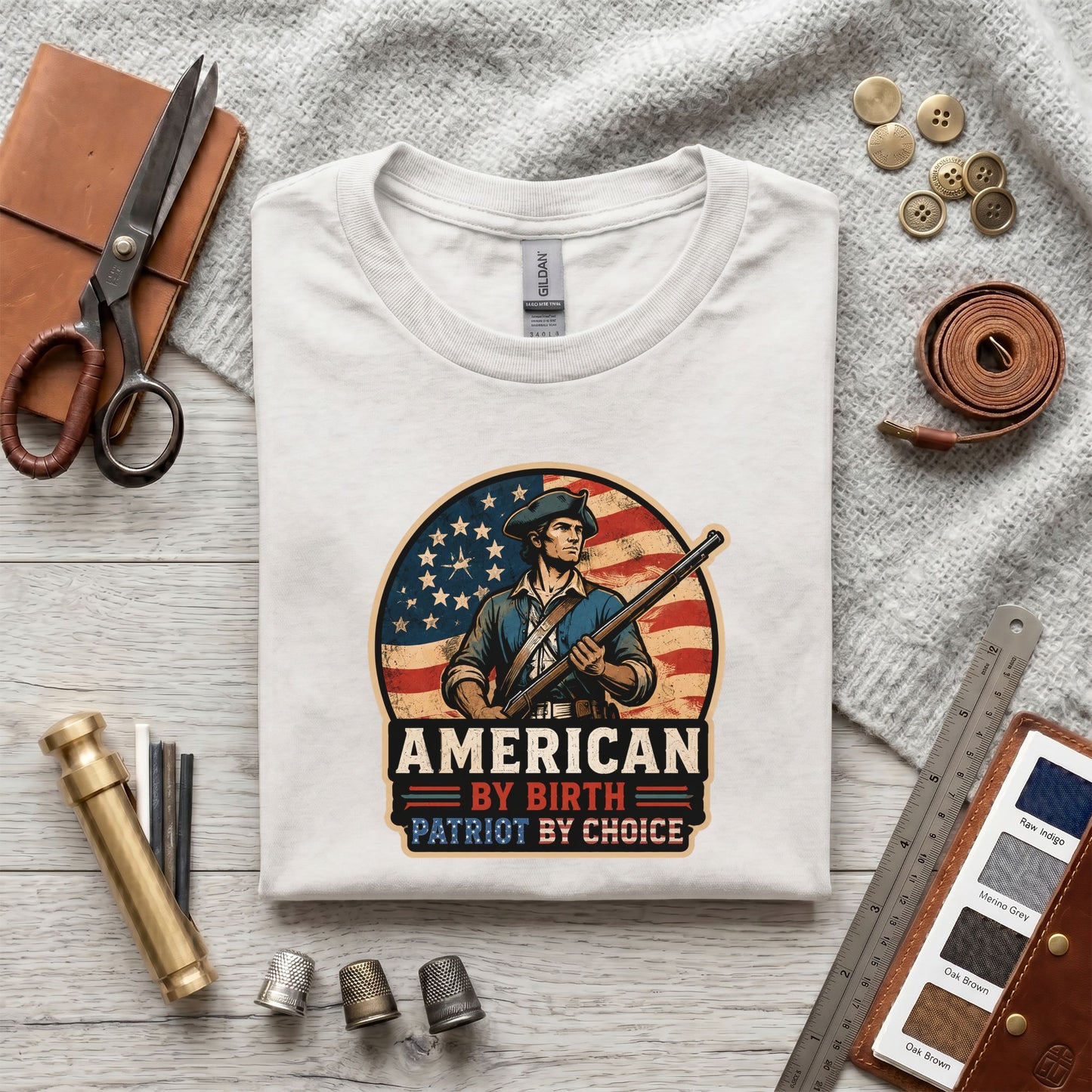 Liberty and Freedom Patriotic T-Shirt – Statue of Liberty Americana USA Pride Tee