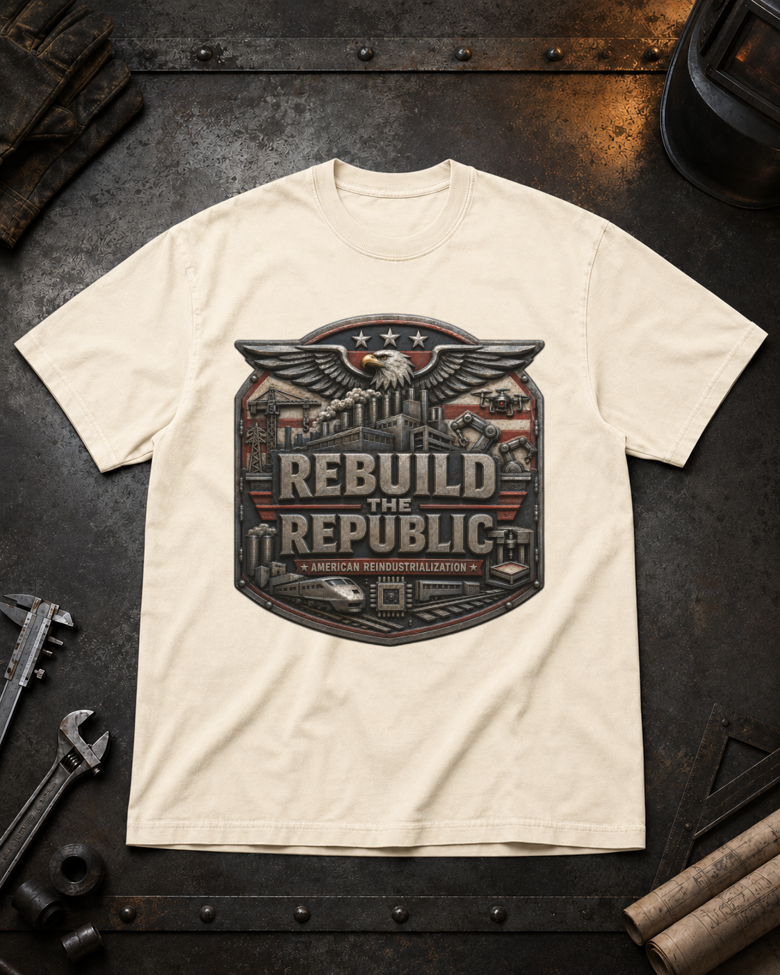 Rebuild the Republic Tee – American Reindustrialization