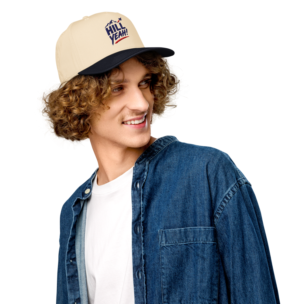Hill Yeah! Hill AFB Mid-Profile Baseball Cap – Utah Air Force Patriotic Hat