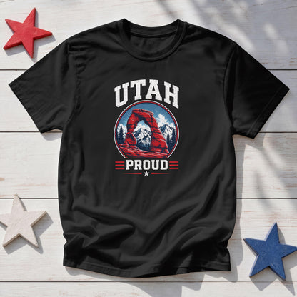 Utah Proud Delicate Arch T-Shirt – Arches National Park Souvenir Tee