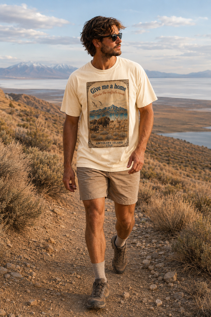 Give Me A Home Antelope Island Tee – Comfort Colors 1717