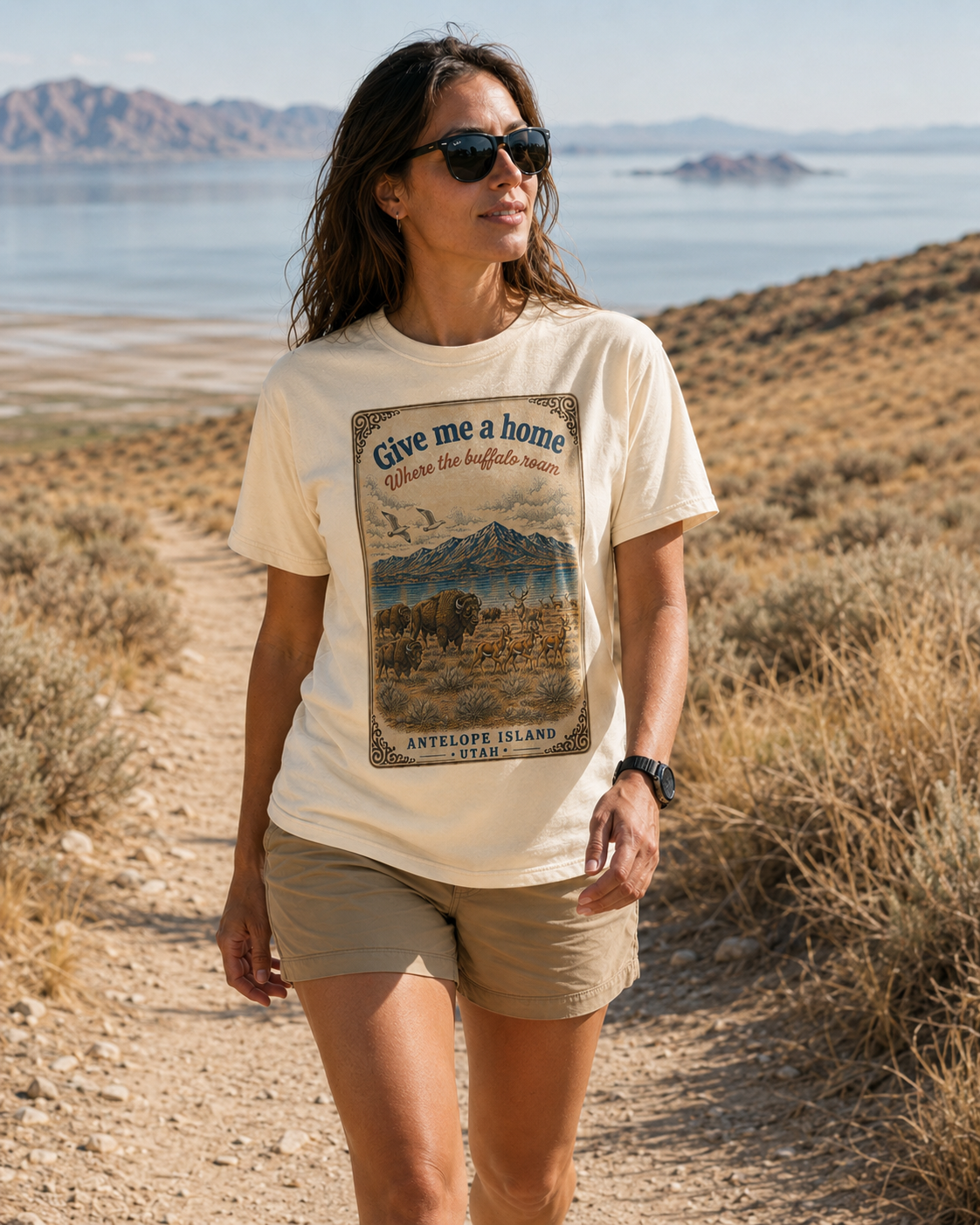 Give Me A Home Antelope Island Tee – Comfort Colors 1717