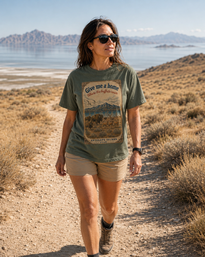 Give Me A Home Antelope Island Tee – Comfort Colors 1717