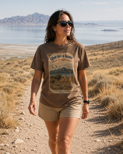 Give Me A Home Antelope Island Tee – Comfort Colors 1717