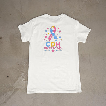 CDH Awareness T-Shirt – Congenital Diaphragmatic Hernia Support Warrior Tee
