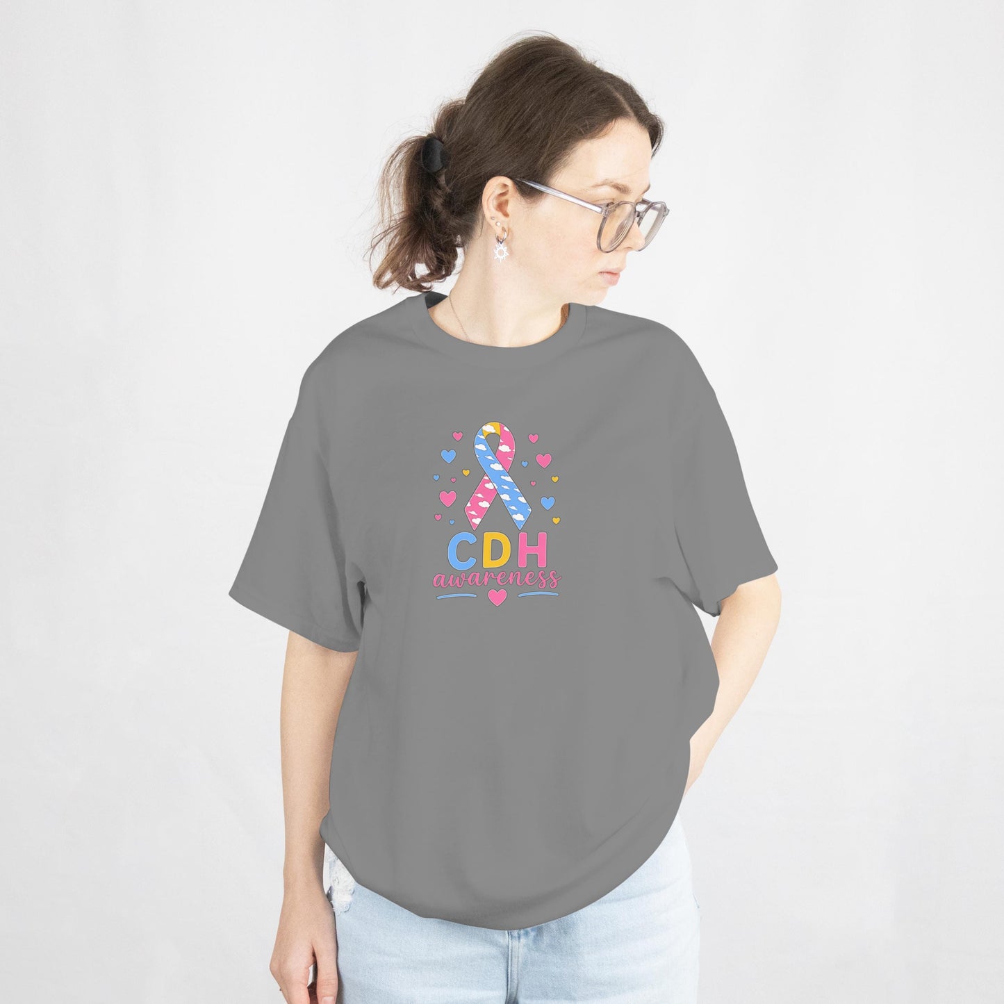 CDH Awareness T-Shirt – Congenital Diaphragmatic Hernia Support Warrior Tee
