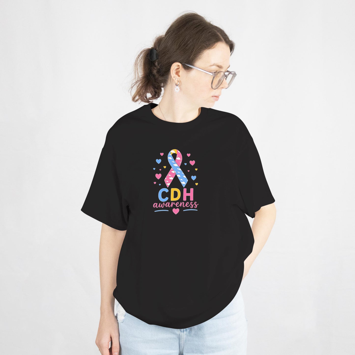 CDH Awareness T-Shirt – Congenital Diaphragmatic Hernia Support Warrior Tee