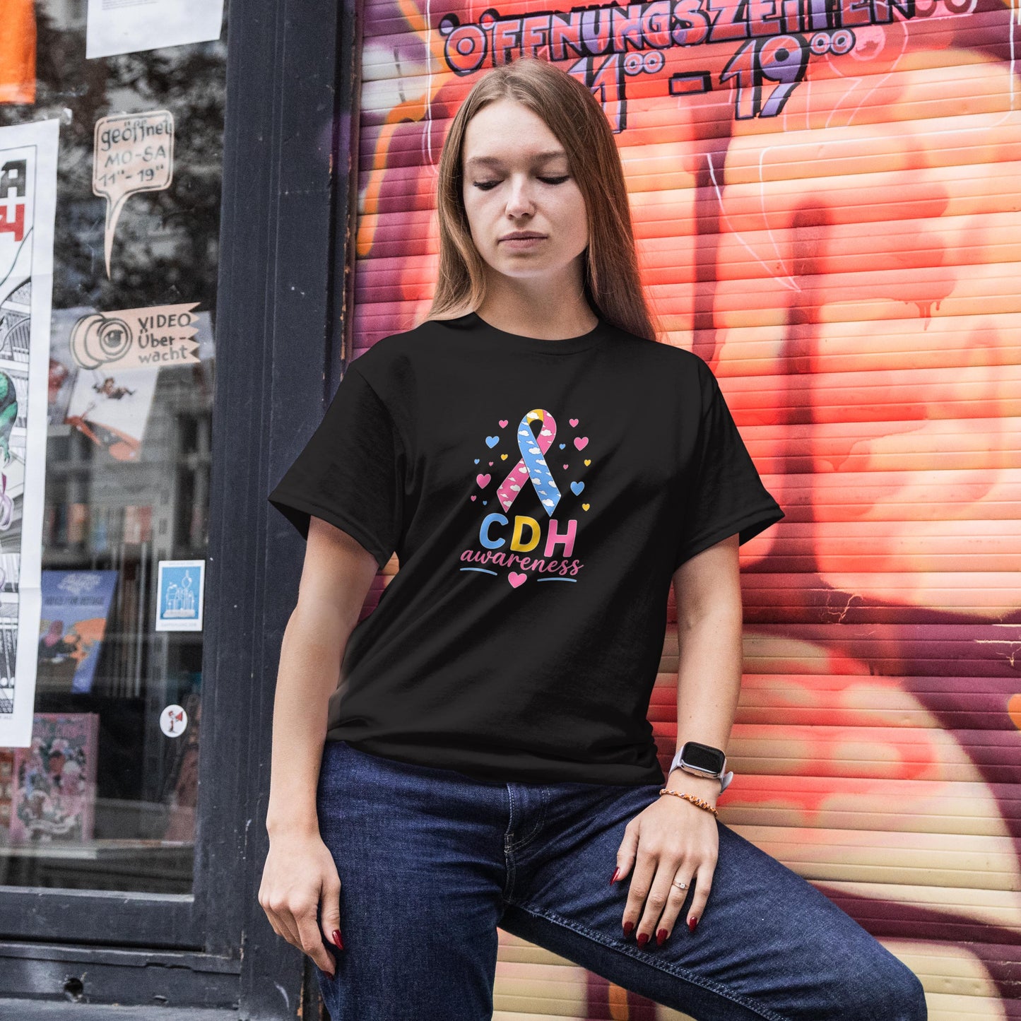CDH Awareness T-Shirt – Congenital Diaphragmatic Hernia Support Warrior Tee