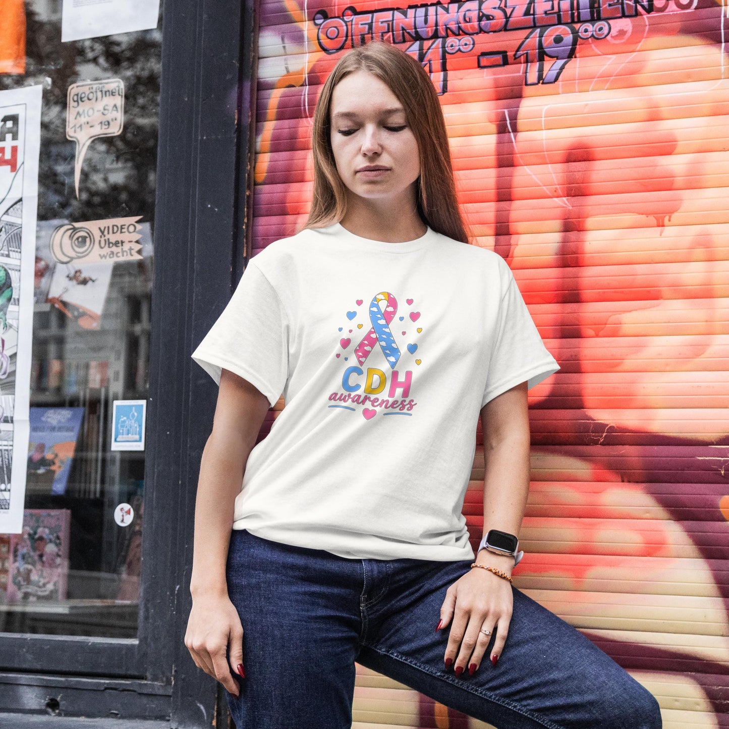 CDH Awareness T-Shirt – Congenital Diaphragmatic Hernia Support Warrior Tee